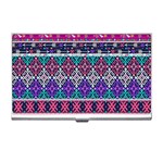 Tribal Seamless Aztec Pattern Business Card Holders Front