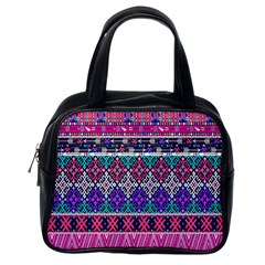 Tribal Seamless Aztec Pattern Classic Handbags (one Side) by BangZart