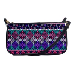 Tribal Seamless Aztec Pattern Shoulder Clutch Bags by BangZart