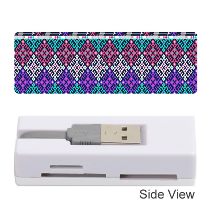 Tribal Seamless Aztec Pattern Memory Card Reader (Stick) 