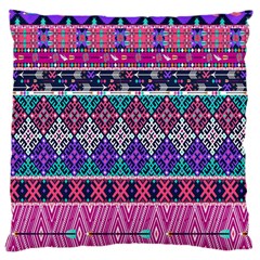 Tribal Seamless Aztec Pattern Large Cushion Case (one Side) by BangZart