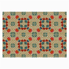 Traditional Scandinavian Pattern Large Glasses Cloth (2-side) by BangZart