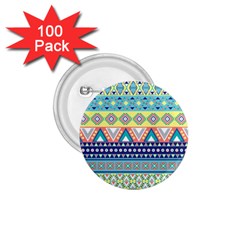 Tribal Print 1 75  Buttons (100 Pack)  by BangZart