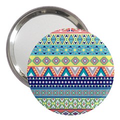 Tribal Print 3  Handbag Mirrors