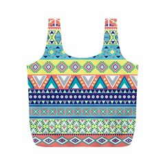 Tribal Print Full Print Recycle Bags (m) 