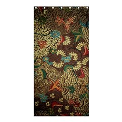 Traditional Batik Art Pattern Shower Curtain 36  X 72  (stall)  by BangZart