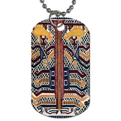 Traditional Batik Indonesia Pattern Dog Tag (one Side) by BangZart