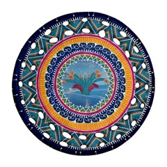 Traditional Pakistani Art Ornament (round Filigree) by BangZart