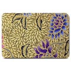 Traditional Art Batik Pattern Large Doormat  by BangZart