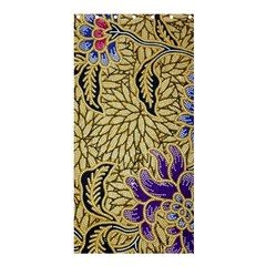 Traditional Art Batik Pattern Shower Curtain 36  X 72  (stall)  by BangZart