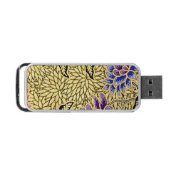 Traditional Art Batik Pattern Portable Usb Flash (two Sides) by BangZart