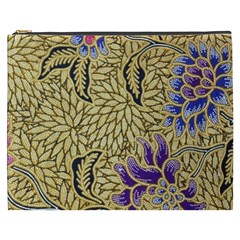 Traditional Art Batik Pattern Cosmetic Bag (xxxl)  by BangZart