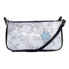 Traditional Art Batik Flower Pattern Shoulder Clutch Bags by BangZart