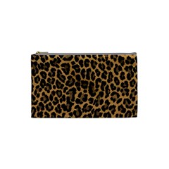 Tiger Skin Art Pattern Cosmetic Bag (small) 