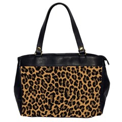 Tiger Skin Art Pattern Office Handbags (2 Sides)  by BangZart