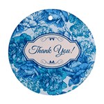 Thank You Ornament (Round) Front