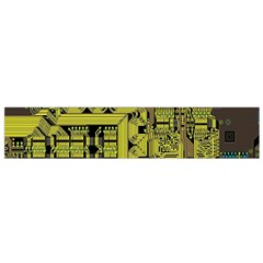 Technology Circuit Board Flano Scarf (small)