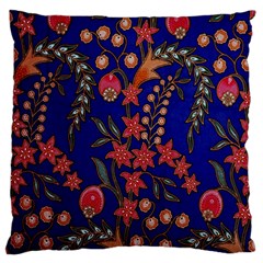 Texture Batik Fabric Standard Flano Cushion Case (two Sides)