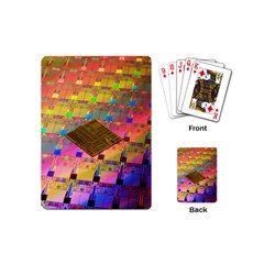 Technology Circuit Pentium Die Playing Cards (mini)  by BangZart