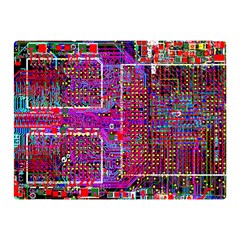 Technology Circuit Board Layout Pattern Double Sided Flano Blanket (mini)  by BangZart