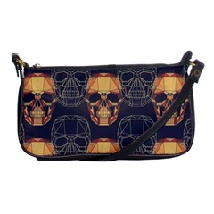 Skull Pattern Shoulder Clutch Bags