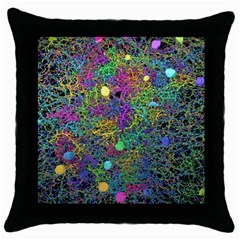 Starbursts Biploar Spring Colors Nature Throw Pillow Case (black) by BangZart