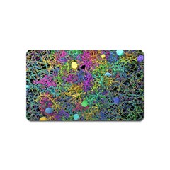 Starbursts Biploar Spring Colors Nature Magnet (name Card) by BangZart