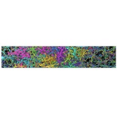 Starbursts Biploar Spring Colors Nature Flano Scarf (large)