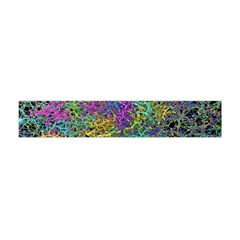 Starbursts Biploar Spring Colors Nature Flano Scarf (mini)