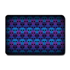 Skull Pattern Wallpaper Small Doormat  by BangZart