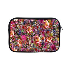 Psychedelic Flower Apple Ipad Mini Zipper Cases by BangZart