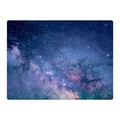 Galaxy Nebula Astro Stars Space Double Sided Flano Blanket (mini)  by paulaoliveiradesign