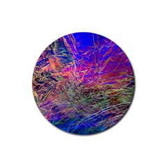 Poetic Cosmos Of The Breath Rubber Coaster (round) 