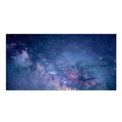 Galaxy Nebula Astro Stars Space Satin Shawl by paulaoliveiradesign