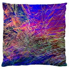 Poetic Cosmos Of The Breath Large Cushion Case (one Side) by BangZart