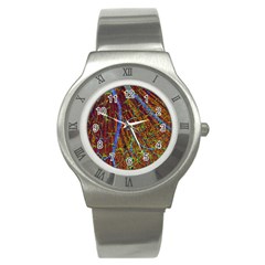 Neurobiology Stainless Steel Watch by BangZart