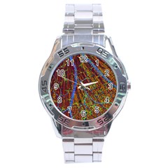 Neurobiology Stainless Steel Analogue Watch by BangZart