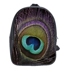 Peacock Feather School Bags(large) 
