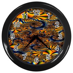 Pattern Bright Wall Clocks (black) by BangZart