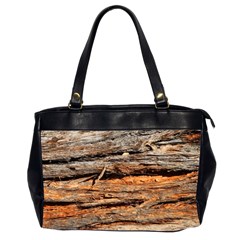 Natural Wood Texture Office Handbags (2 Sides)  by BangZart