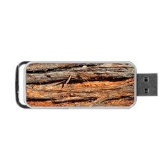 Natural Wood Texture Portable Usb Flash (one Side) by BangZart