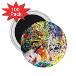 Multicolor Anime Colors Colorful 2.25  Magnets (100 pack)  Front