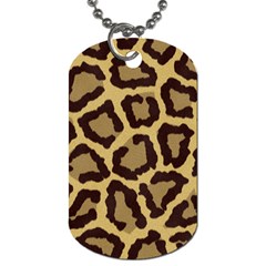Leopard Dog Tag (one Side)