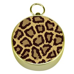 Leopard Gold Compasses