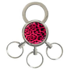 Leopard Skin 3-ring Key Chains by BangZart