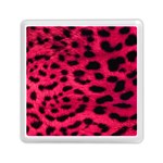 Leopard Skin Memory Card Reader (Square)  Front