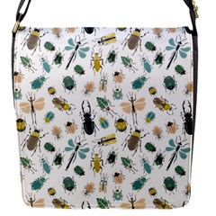 Insect Animal Pattern Flap Messenger Bag (s)