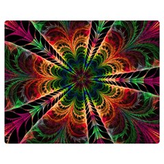 Kaleidoscope Patterns Colors Double Sided Flano Blanket (medium) 