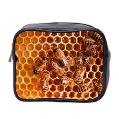 Honey Bees Mini Toiletries Bag 2-side by BangZart