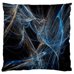 Fractal Tangled Minds Standard Flano Cushion Case (one Side) by BangZart